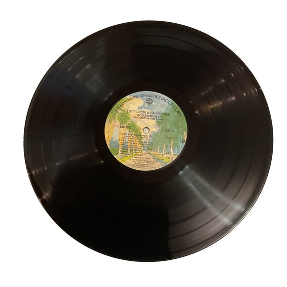 ROD STEWART FOOT LOOSE AND FANCY FREE RECORD 1977 W/ BOOKLET TESTED NO SKIPS - Picture 5 of 5